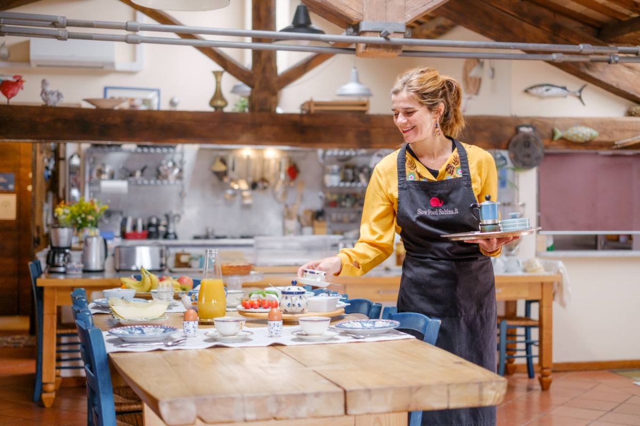 Colazione autentica ospitalità La Torretta Casperia
